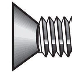 Hillman No. 1/4-20 X 3/4 in. L Phillips Flat Head Stainless Steel Machine Screws 100 pk