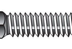 Hillman 1/4 in. X 4-1/2 in. L Zinc-Plated Steel Carriage Bolt 100 pk