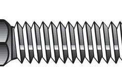 Hillman 1/4 in. X 3-1/2 in. L Zinc-Plated Steel Carriage Bolt 100 pk
