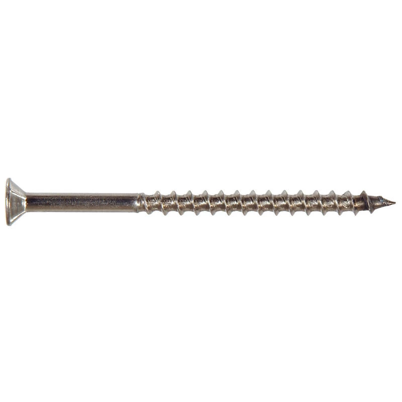 Hillman Weather Maxx 1 No. 10 X 2-1/2 in. L Square Flat Head Deck Screws 25 pk 2 Hillman Weather Maxx 1 No. 10 X 2-1/2 in. L Square Flat Head Deck Screws 25 pk - Image 2