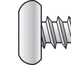 Hillman No. 10 X 1-1/4 in. L Phillips Pan Head Sheet Metal Screws 100 pk