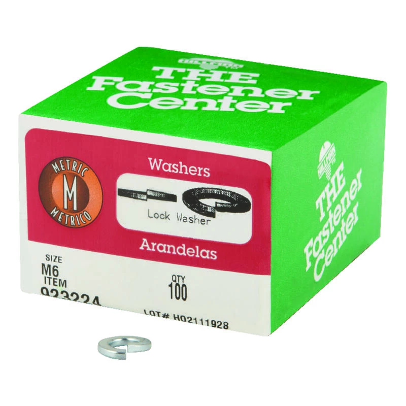 Hillman 0.23 in. D Zinc-Plated Steel Split Lock Washer 100 pk 1 Hillman 0.23 in. D Zinc-Plated Steel Split Lock Washer 100 pk