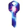 Hillman Wackey Lightning House/Office Universal Key Blank Single