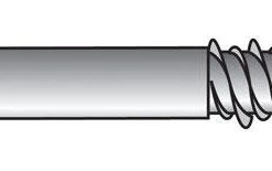 Hillman Tapper 1/4 in. D Steel Hex Head Concrete Screw Anchor 100 pk