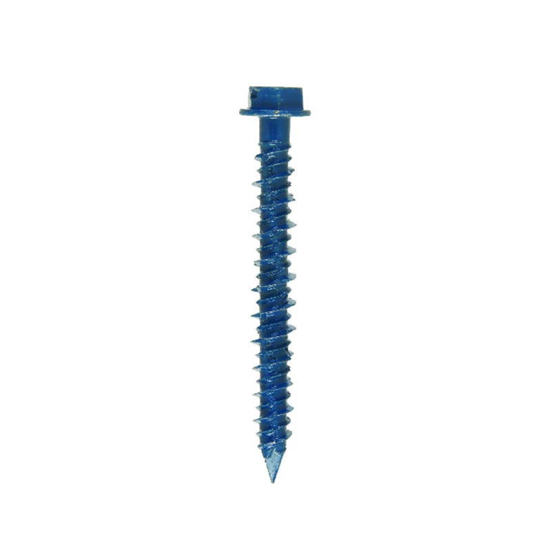 Hillman Tapper 3/16 in. D Steel Hex Head Concrete Screw Anchor 100 pk 2 Hillman Tapper 3/16 in. D Steel Hex Head Concrete Screw Anchor 100 pk - Image 2