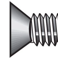 Hillman No. 8-32 X 1-1/4 in. L Phillips Flat Head Stainless Steel Machine Screws 100 pk