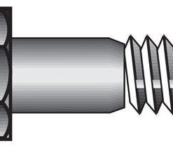 Hillman 5/8 in. D X 5 in. L Hot Dipped Galvanized Steel Hex Bolt 25 pk