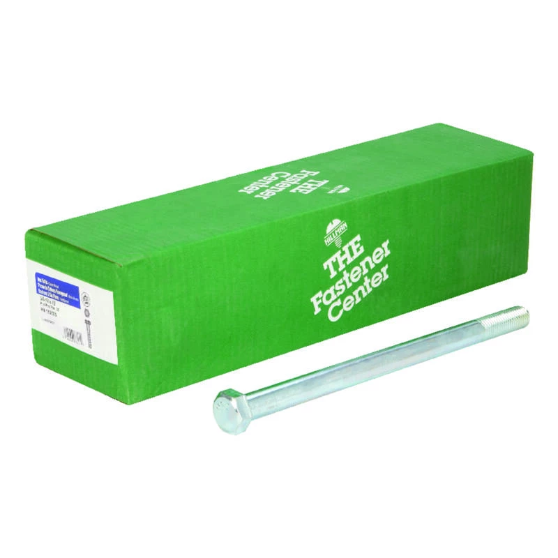 Hillman 3/4-10 in. D X 12 in. L Zinc Plated Steel Hex Bolt 20 pk 1 Hillman 3/4-10 in. D X 12 in. L Zinc Plated Steel Hex Bolt 20 pk