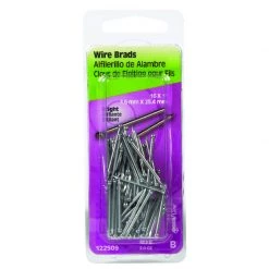 Hillman 16 Ga. X 1 in. L Bright Steel Brad Nails 1 pk 2 oz