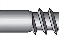 Hillman 1/2 in. X 2 in. L Hex Hot Dipped Galvanized Steel Lag Screw 50 pk