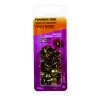 Hillman No. 9 Antique Brass Brass Furniture Nails 25 pk