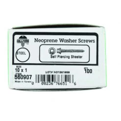 Hillman No. 10 X 1 in. L Hex Hex Head Screws w/Washers 100 pk 3 Hillman No. 10 X 1 in. L Hex Hex Head Screws w/Washers 100 pk -Cheap HILLMAN Store fc9d9b45 74c8 45c2 94d6 bf6fa4820525
