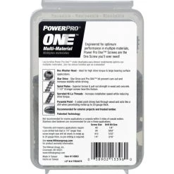 Hillman Power Pro 1/4 in. X 1-3/4 in. L Star Hex Washer Head Multi-Material Screw 1 lb 56 pk -Cheap HILLMAN Store fd965708 bb01 4e4d 9140 23923c5f7c9b