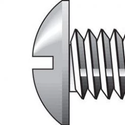 Hillman No. 8-32 X 1-1/4 in. L Combination Truss Head Zinc-Plated Steel Machine Screws 100 pk