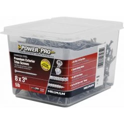 Hillman Power Pro No. 8 X 3 in. L Star Ceramic Screws 5 lb 515 pk 7 Hillman Power Pro No. 8 X 3 in. L Star Ceramic Screws 5 lb 515 pk -Cheap HILLMAN Store fde7931c 4166 4bde 8894 b12c20899e68