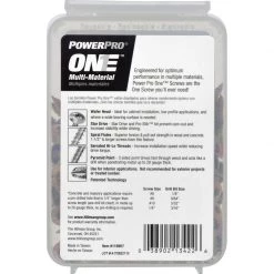 Hillman POWERPRO ONE No. 8 X 1-1/2 in. L Star Wafer Head Multi-Material Screw 1 lb 37 pk -Cheap HILLMAN Store ff3a4f3a 7953 4d3e be77 ec785abd6c50